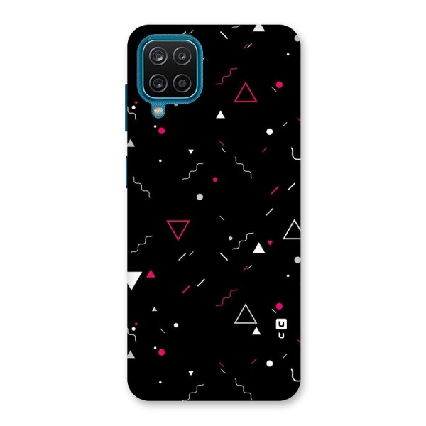 Dark Shapes Design Back Case for Galaxy M12