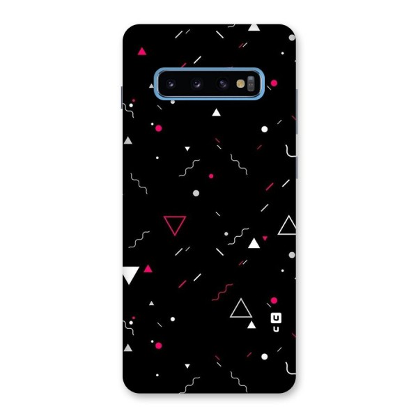 Dark Shapes Design Back Case for Galaxy S10 Plus