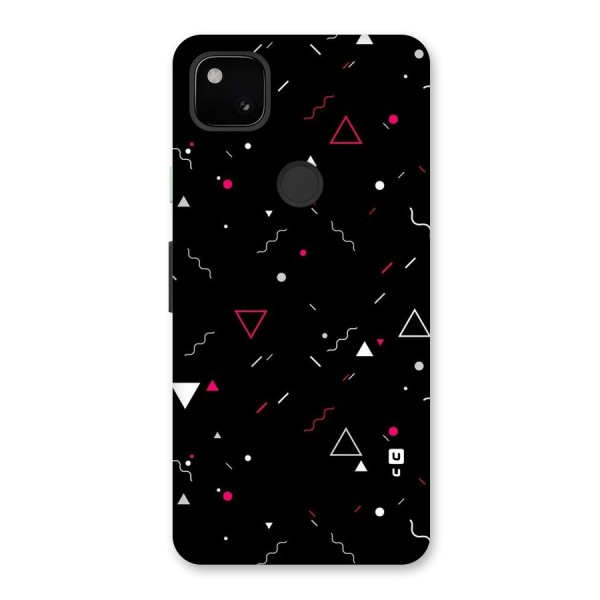 Dark Shapes Design Back Case for Google Pixel 4a