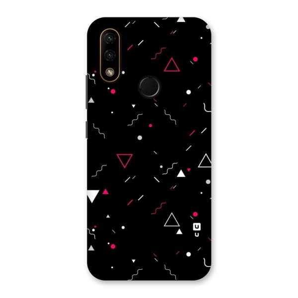 Dark Shapes Design Back Case for Lenovo A6 Note