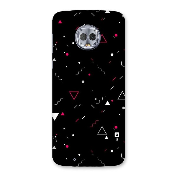 Dark Shapes Design Back Case for Moto G6