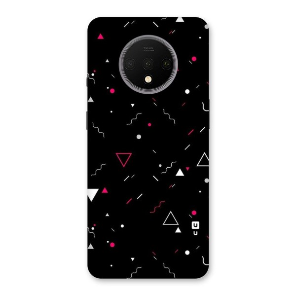 Dark Shapes Design Back Case for OnePlus 7T