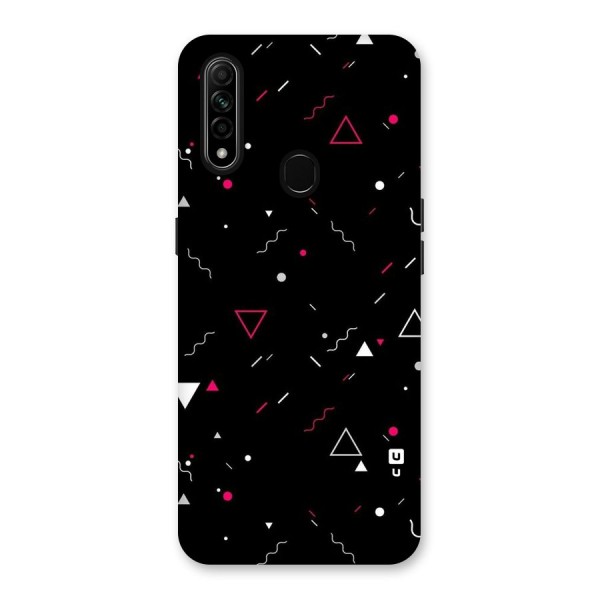 Dark Shapes Design Back Case for Oppo A31