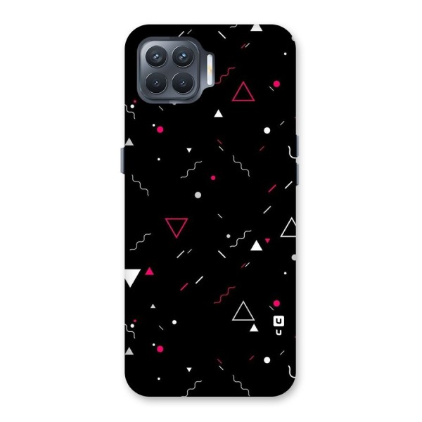 Dark Shapes Design Back Case for Oppo F17 Pro