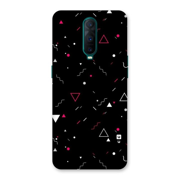 Dark Shapes Design Back Case for Oppo R17 Pro