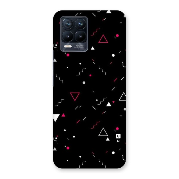 Dark Shapes Design Back Case for Realme 8 Pro