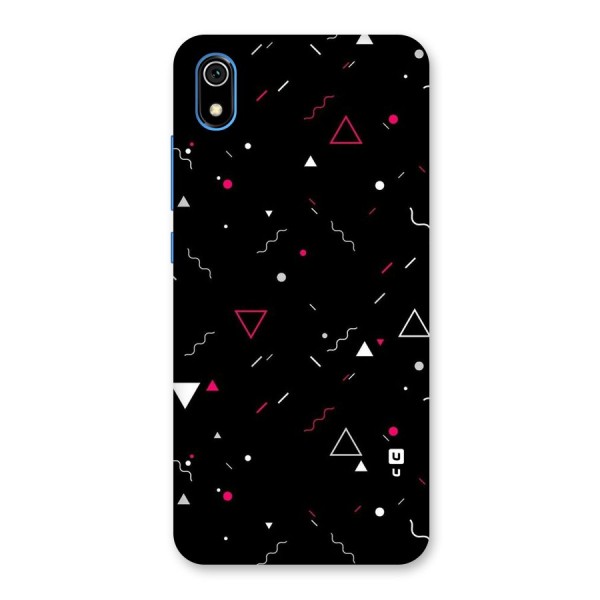 Dark Shapes Design Back Case for Redmi 7A