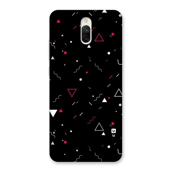 Dark Shapes Design Back Case for Redmi 8A Dual