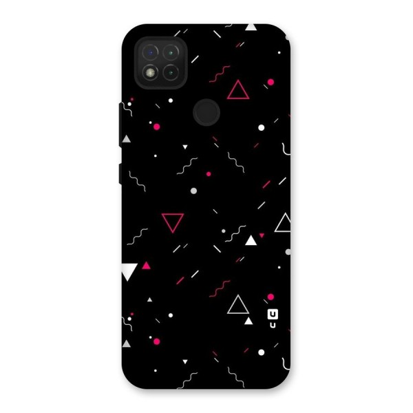 Dark Shapes Design Back Case for Redmi 9