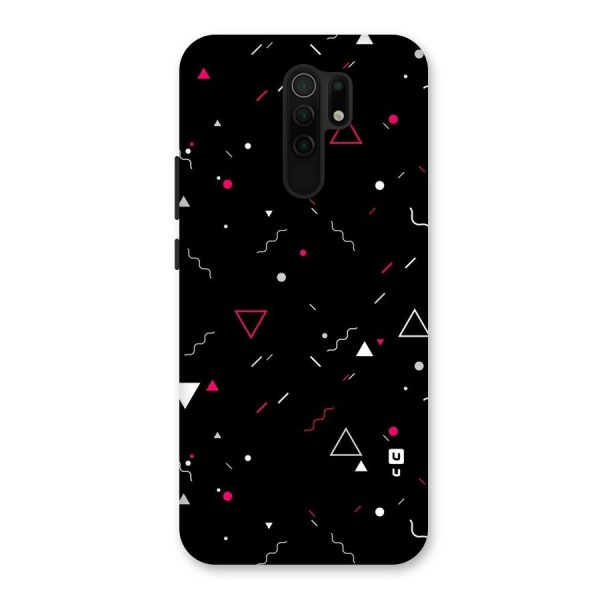 Dark Shapes Design Back Case for Redmi 9 Prime