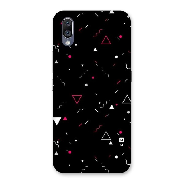 Dark Shapes Design Back Case for Vivo NEX