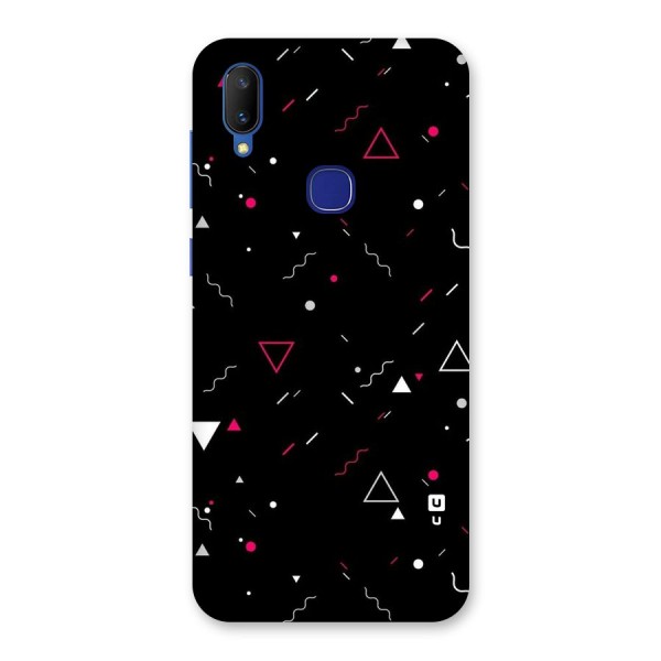 Dark Shapes Design Back Case for Vivo V11