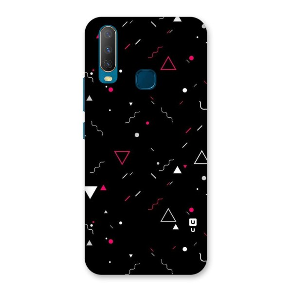 Dark Shapes Design Back Case for Vivo Y15