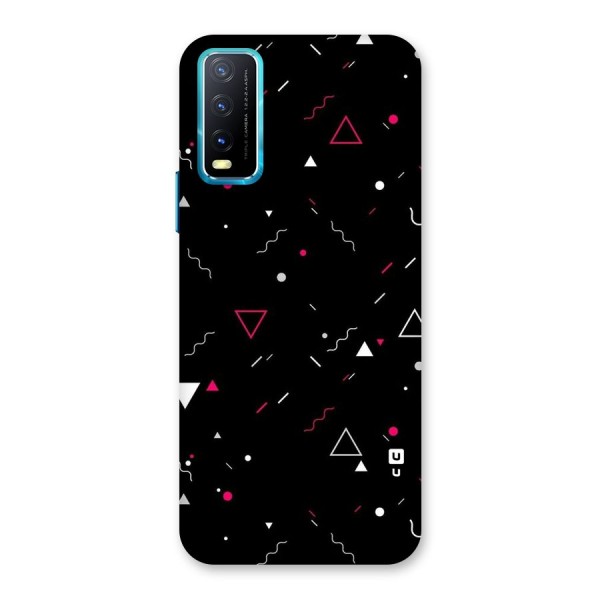 Dark Shapes Design Back Case for Vivo Y20G