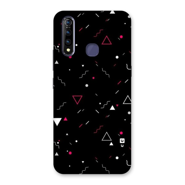 Dark Shapes Design Back Case for Vivo Z1 Pro