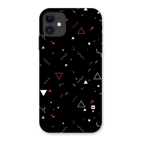 Dark Shapes Design Back Case for iPhone 11