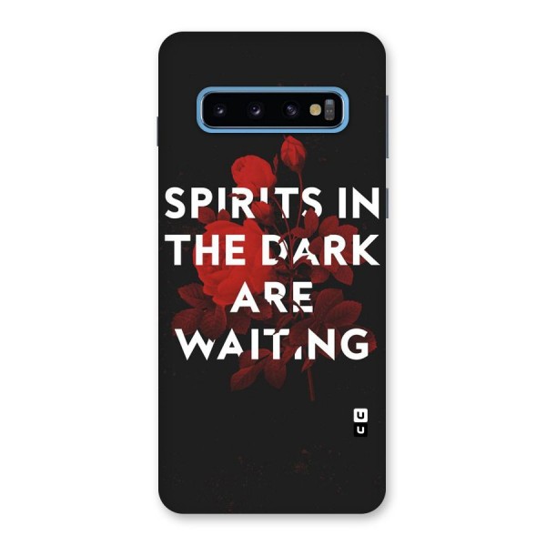 Dark Spirits Back Case for Galaxy S10