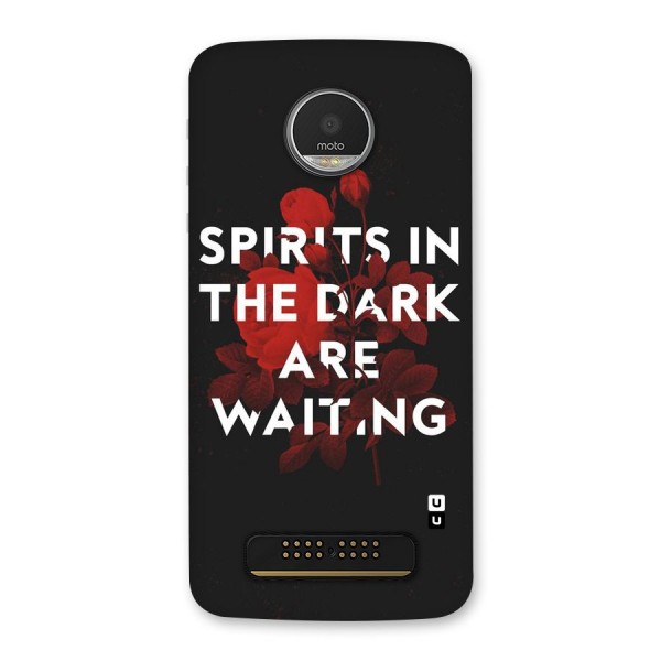 Dark Spirits Back Case for Moto Z Play