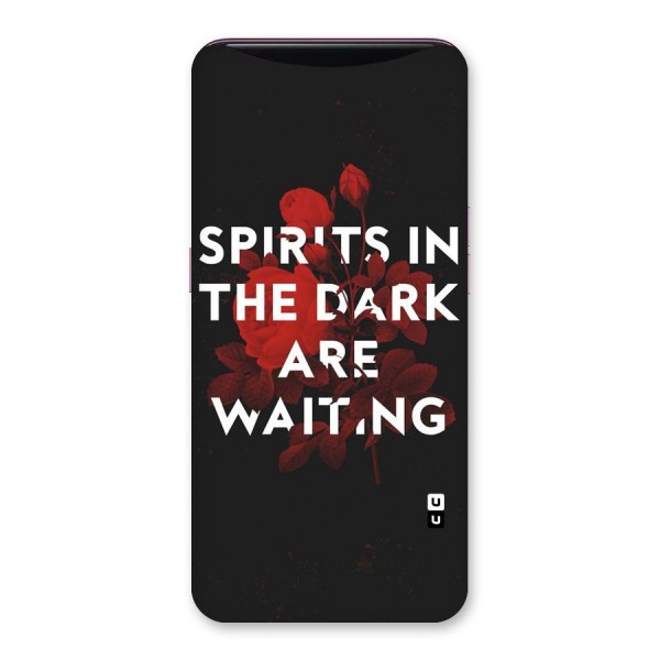 Dark Spirits Back Case for Oppo Find X