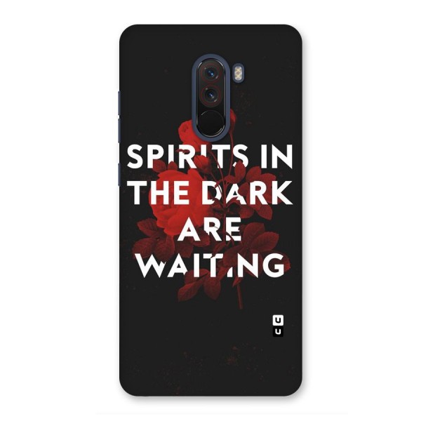 Dark Spirits Back Case for Poco F1