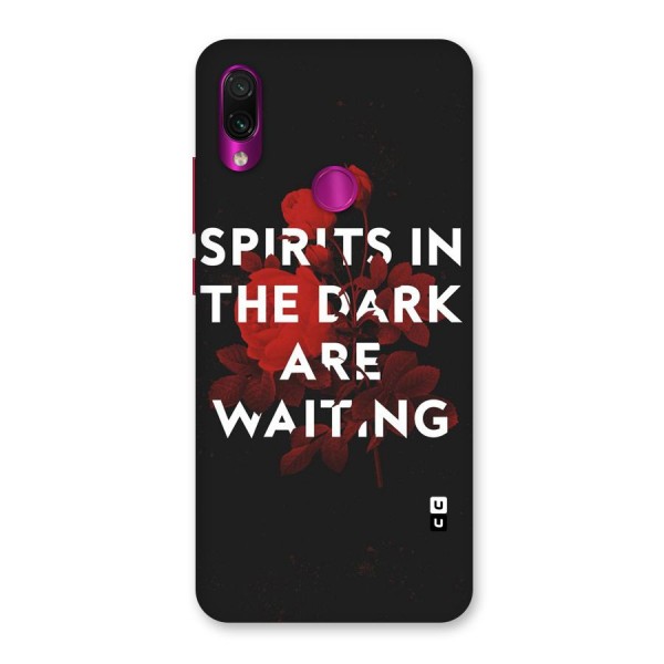 Dark Spirits Back Case for Redmi Note 7 Pro