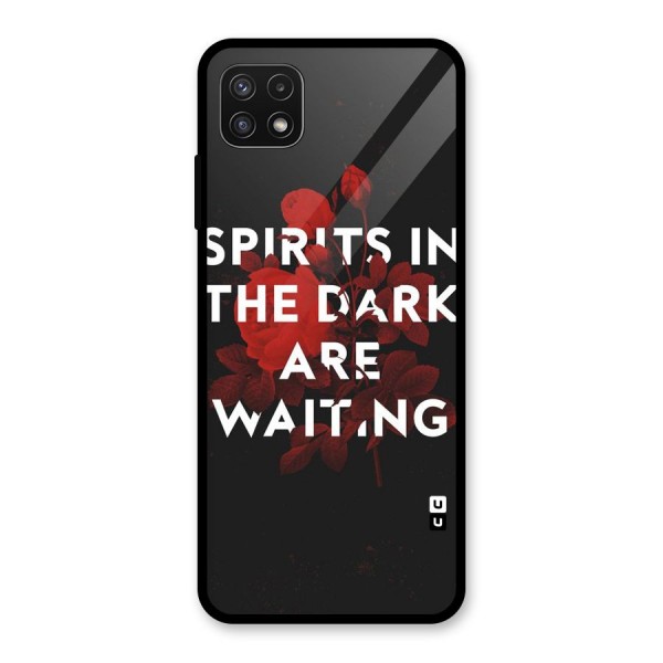 Dark Spirits Glass Back Case for Galaxy A22 5G