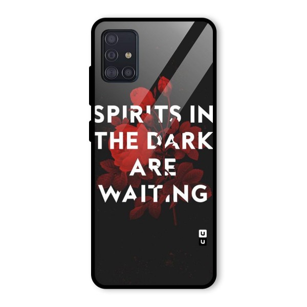 Dark Spirits Glass Back Case for Galaxy A51