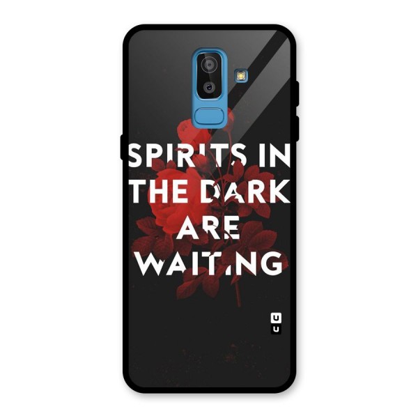 Dark Spirits Glass Back Case for Galaxy J8