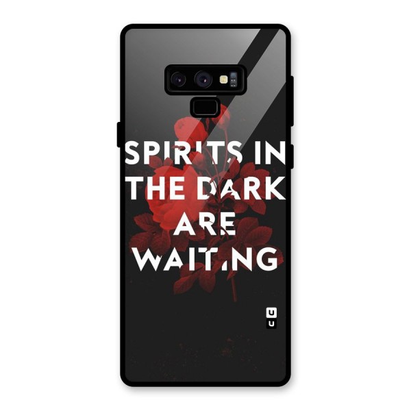 Dark Spirits Glass Back Case for Galaxy Note 9