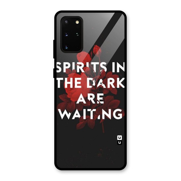 Dark Spirits Glass Back Case for Galaxy S20 Plus