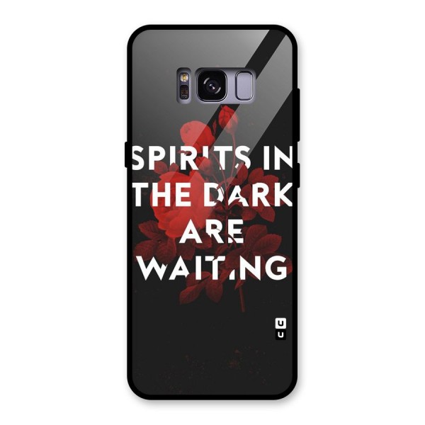 Dark Spirits Glass Back Case for Galaxy S8