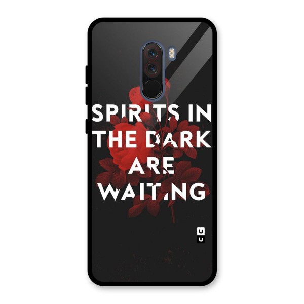 Dark Spirits Glass Back Case for Poco F1