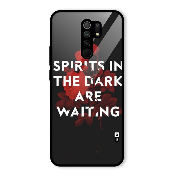 Dark Spirits Glass Back Case for Redmi 9 Prime