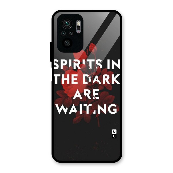 Dark Spirits Glass Back Case for Redmi Note 10