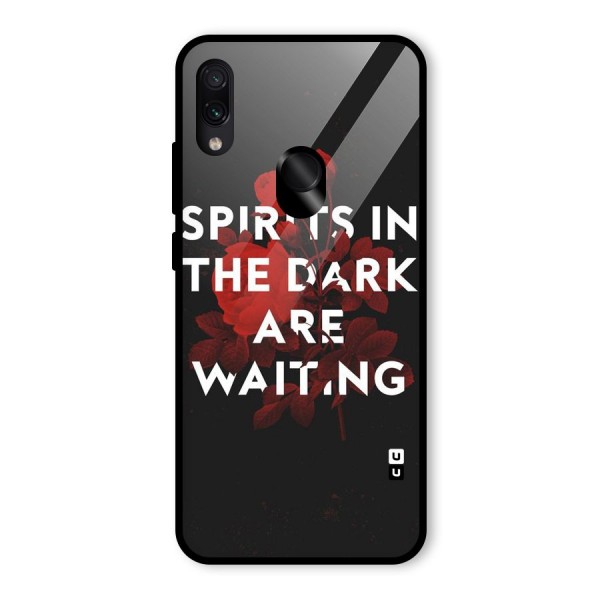 Dark Spirits Glass Back Case for Redmi Note 7