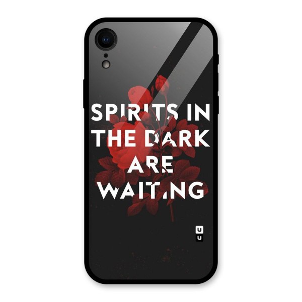 Dark Spirits Glass Back Case for XR