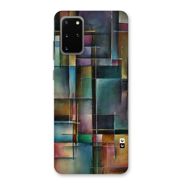 Dark Square Shapes Back Case for Galaxy S20 Plus