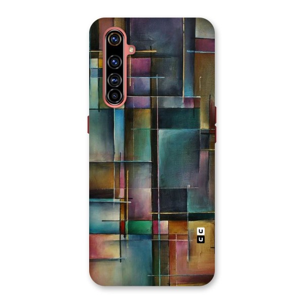 Dark Square Shapes Back Case for Realme X50 Pro