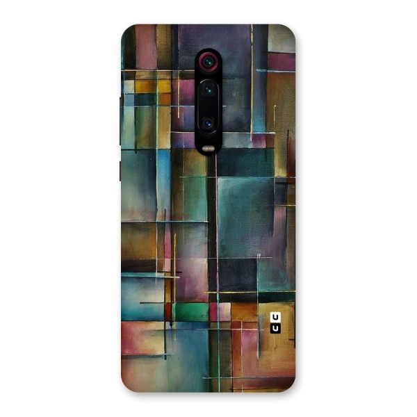 Dark Square Shapes Back Case for Redmi K20 Pro