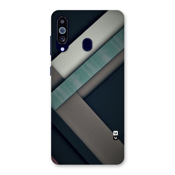 Dark Stripes Back Case for Galaxy A60