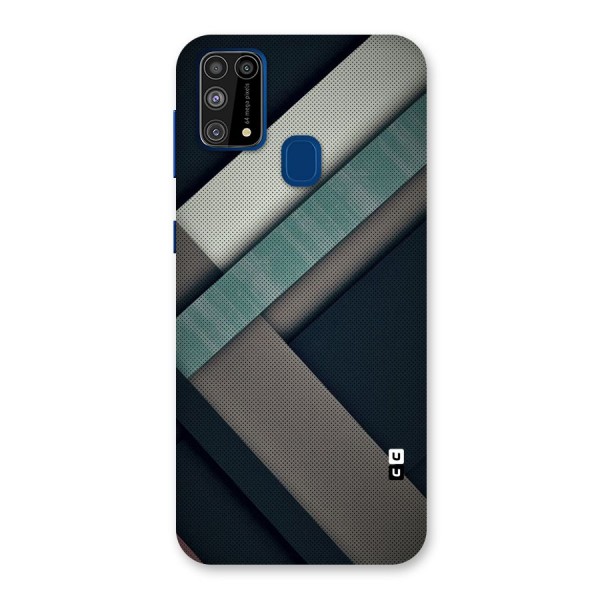 Dark Stripes Back Case for Galaxy F41