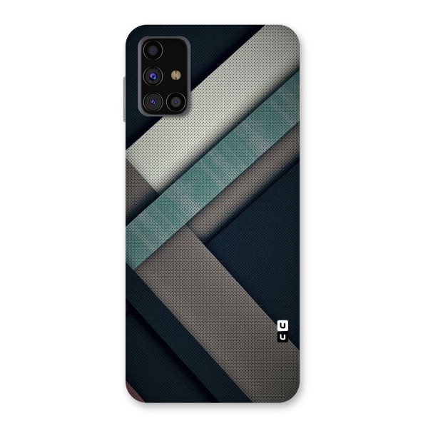 Dark Stripes Back Case for Galaxy M31s