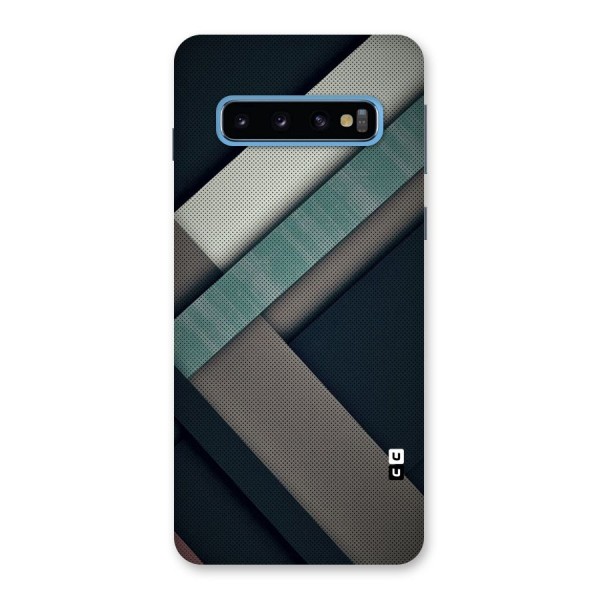 Dark Stripes Back Case for Galaxy S10