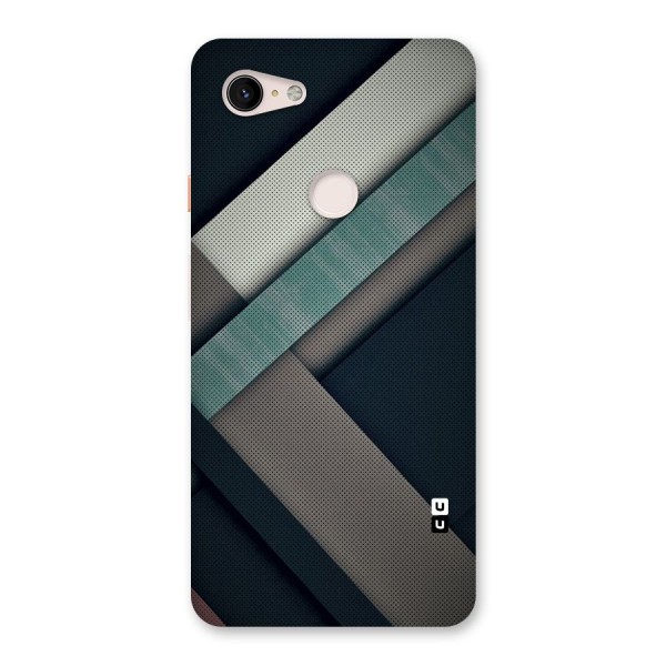 Dark Stripes Back Case for Google Pixel 3 XL