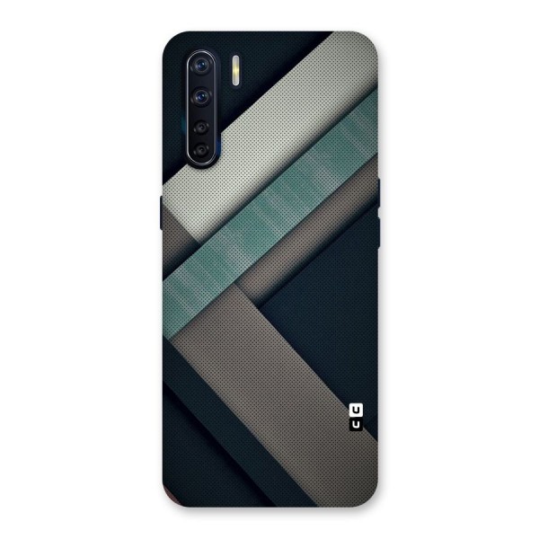 Dark Stripes Back Case for Oppo F15