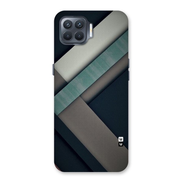 Dark Stripes Back Case for Oppo F17 Pro