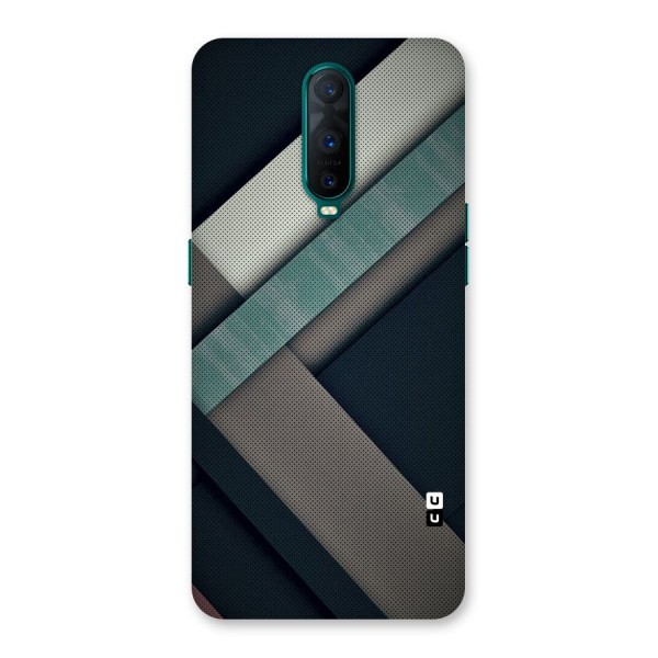 Dark Stripes Back Case for Oppo R17 Pro