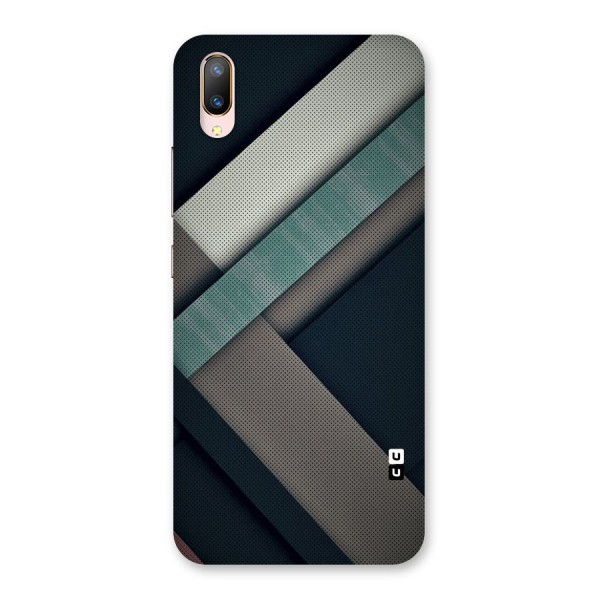 Dark Stripes Back Case for Vivo V11 Pro