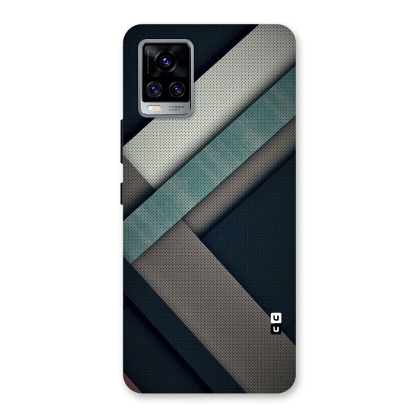 Dark Stripes Back Case for Vivo V20 Pro