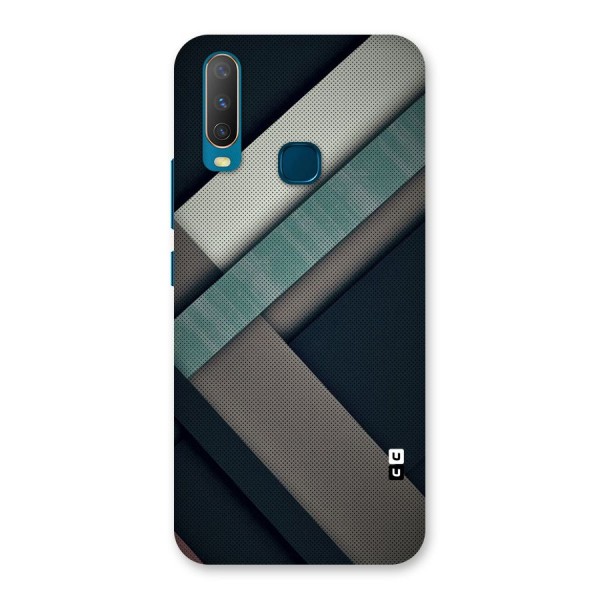 Dark Stripes Back Case for Vivo Y15